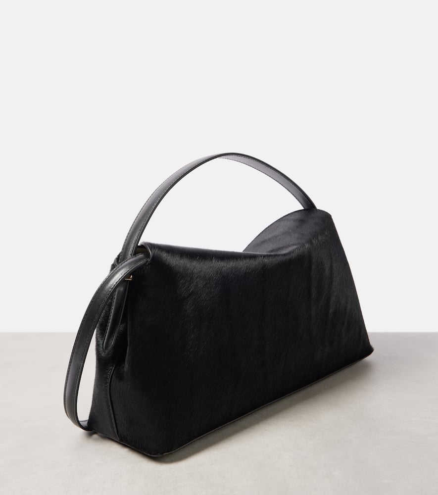 Toteme T-Lock calf hair tote bag