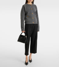 Toteme T-Lock calf hair tote bag