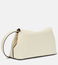 Toteme T-Lock leather clutch