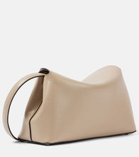Toteme T-Lock leather clutch