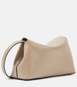 Toteme T-Lock leather clutch