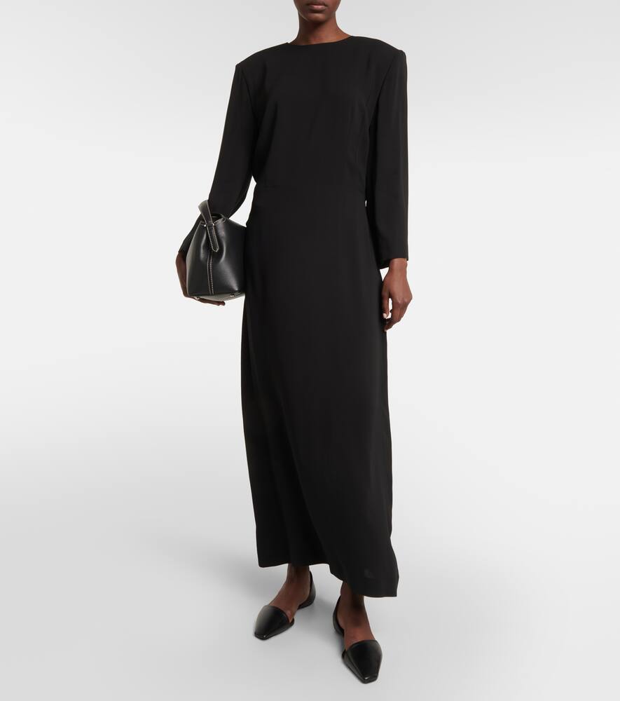 Toteme The Asymmetric D'Orsay leather flats