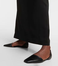 Toteme The Asymmetric D'Orsay leather flats