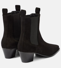 Toteme The City suede ankle boots