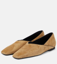 Toteme The Everyday Flat suede ballet flats