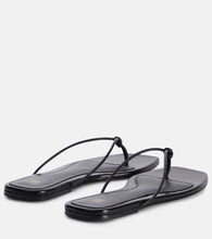 Toteme The Knot leather thong sandals