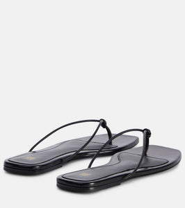 Toteme The Knot leather thong sandals
