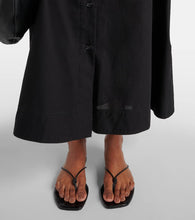 Toteme The Knot leather thong sandals