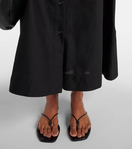 Toteme The Knot leather thong sandals