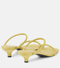 Toteme The Minimalist 35 suede sandals