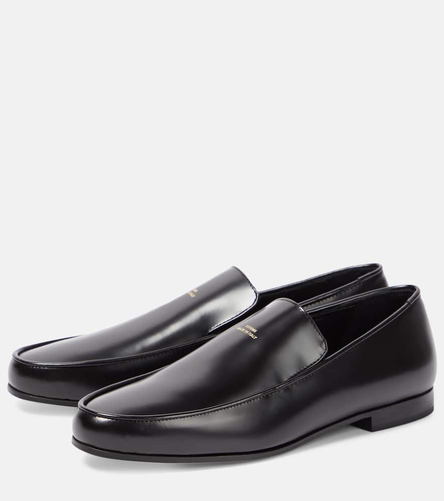 Toteme The Oval leather loafers