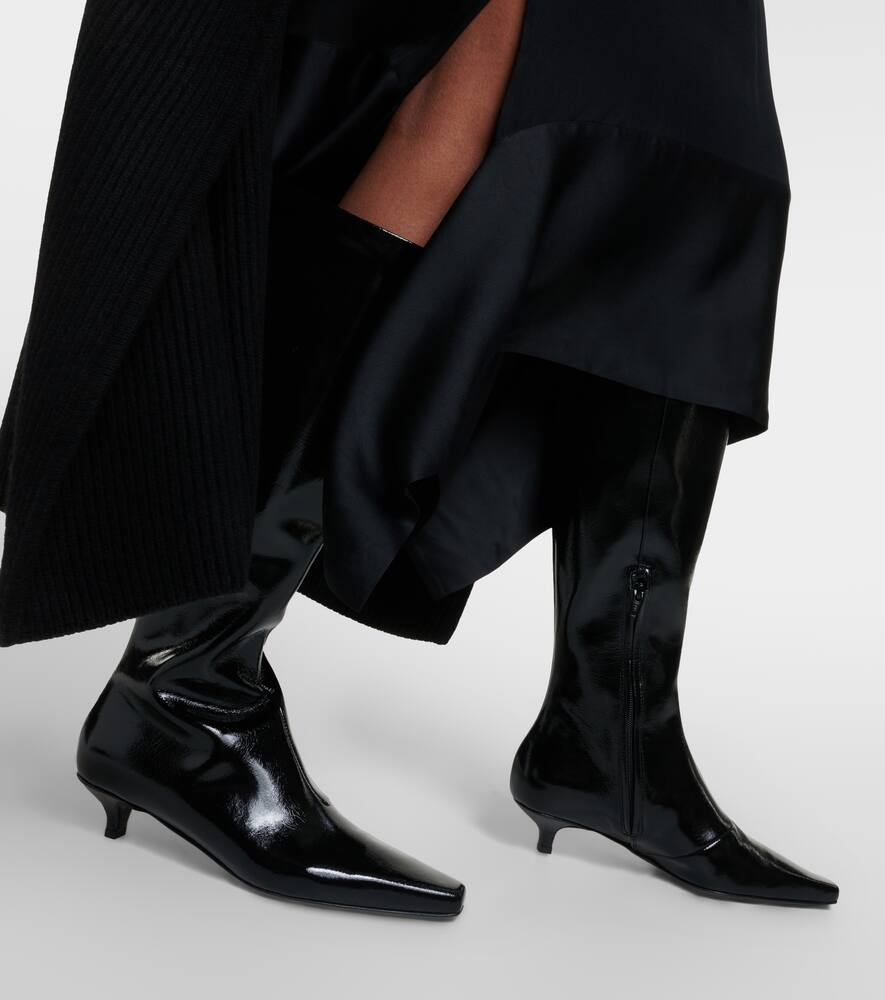 Toteme The Slim leather knee-high-boots