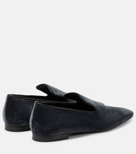 Toteme The Venetian suede slippers