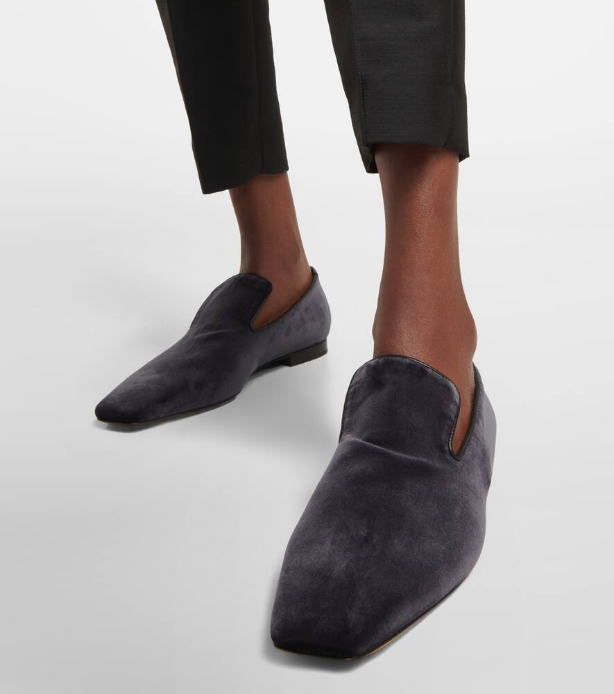 Toteme The Venetian suede slippers