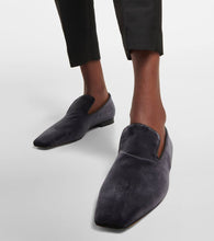 Toteme The Venetian suede slippers