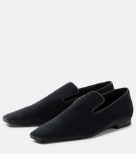 Toteme The Venetian suede slippers