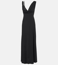 Toteme Twist draped cr√É¬™pe jersey maxi dress