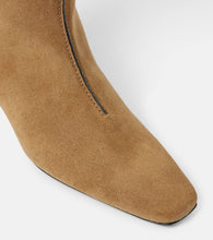 Toteme Wide Shaft suede knee-high boots