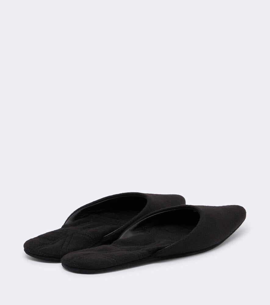 Black Toteme Wool and cashmere mules - Mules