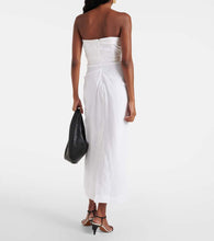 Tove Bridal Sabella linen maxi dress