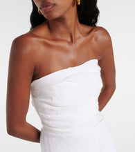 Tove Bridal Sabella linen maxi dress