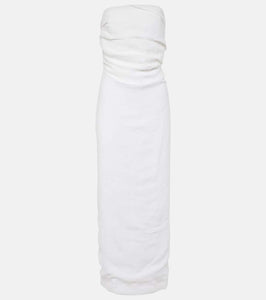 Tove Bridal Sabella linen maxi dress