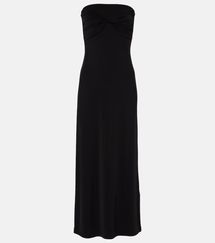 Tove Cate strapless maxi dress. Tove Kate 无肩带长裙