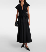 Tove Ceres gathered cotton midi dress