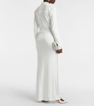 Tove Iana gathered jersey maxi dress
