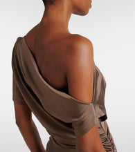 Tove Inez draped gown