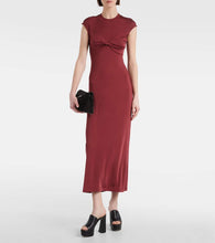 Tove Mali gathered jersey midi dress