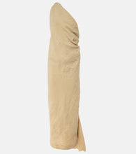 Tove Riya draped linen maxi dress. Tove Riya 垂褶亚麻长裙