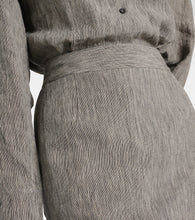 Tove Romilie linen maxi skirt