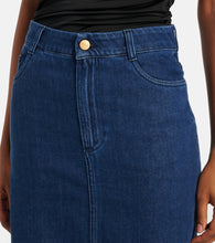 Tove Sera denim midi skirt