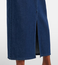 Tove Sera denim midi skirt