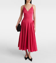 Tove Solene cotton-blend midi dress