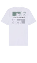 TravisMathew Coast Run Tee in White - TravisMathew - Coast Run - T-shirt blanc - TravisMathew Coast Run 白色 T 恤 - TravisMathew Coast Run T-Shirt in Weiß - TravisMathew Coast 런 티셔츠 - Maglietta da corsa TravisMathew Coast in bianco