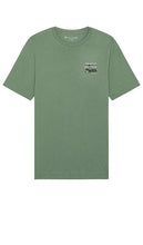TravisMathew Greenway Trail Tee in Green