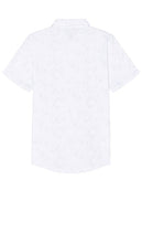 TravisMathew Warmer Tides Scoop Polo Shirt in White