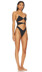 Tropic of C Front Cutout One Piece in Black