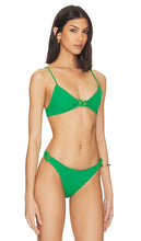Tropic of C Mia Bikini Top in Green
