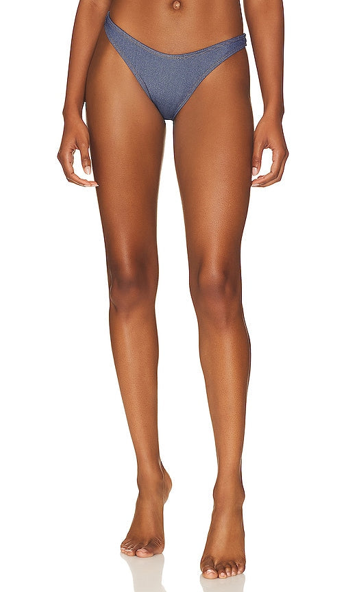 Tropic of C Ursula Bikini Bottom in Blue - Bas de bikini Tropic of C Ursula en bleu - Tropic of C Ursula 蓝色比基尼泳裤 - Tropic of C Ursula Bikinihose in Blau - Tropic of C Ursula 비키니 하의 블루 색상 - Slip bikini Tropic of C Ursula in blu