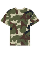 True Religion Camo Tee in Green