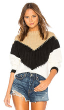 Tularosa Colorblock Sweater in Multi - Pull Tularosa Colorblock en Multi - Tularosa 多色拼色毛衣 - Tularosa Colorblock-Pullover in Multi - Tularosa 컬러블록 스웨터 - Maglione Tularosa Colorblock in multi