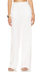 Tularosa Dakota Pants in White - Pantalon Tularosa Dakota en blanc - 白色 Tularosa Dakota 长裤 - Tularosa Dakota Hose in Weiß - Tularosa 다코타 팬츠 화이트 색상 - Pantaloni Tularosa Dakota in bianco