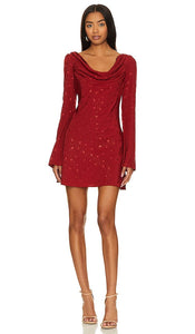Tularosa Faith Mini Dress in Red - Tularosa Faith Mini-robe en rouge - Tularosa Faith 红色迷你连衣裙 - Tularosa Faith Minikleid in Rot - Tularosa Faith 미니 드레스레드 색상 - Miniabito Tularosa Faith in rosso