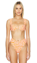 Tularosa Fleur Top in Orange - Haut Tularosa Fleur en Orange - 橙色 Tularosa Fleur 上衣 - Tularosa Fleur Top in Orange - Tularosa 플뢰르 탑 - Top Tularosa Fleur in arancione