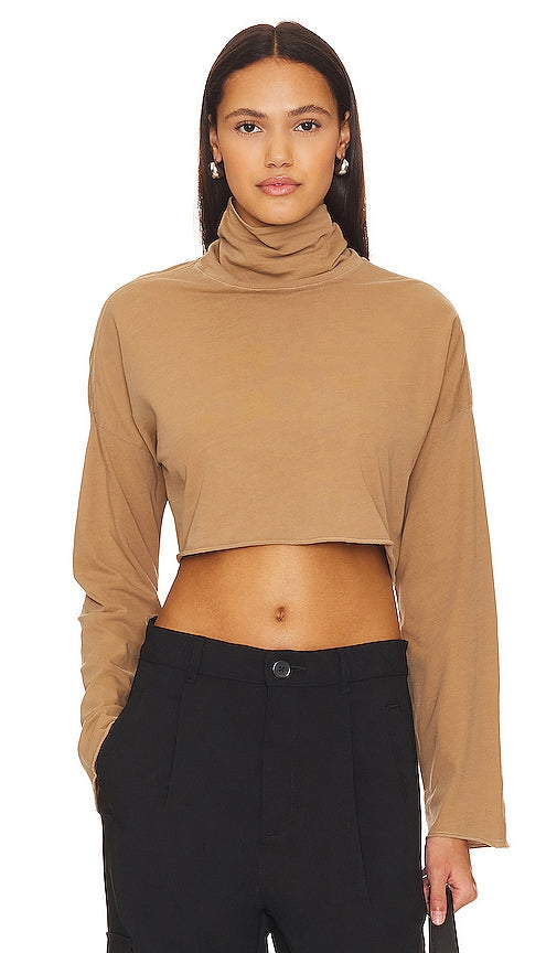 Tularosa Green Terese Top in Tan - Haut Terese vert Tularosa en beige - Tularosa Green Terese 黄褐色上衣 - Tularosa Green Terese Top in Hellbraun - Tularosa 그린 테레즈 탑 - Top Terese verde Tularosa in marrone chiaro