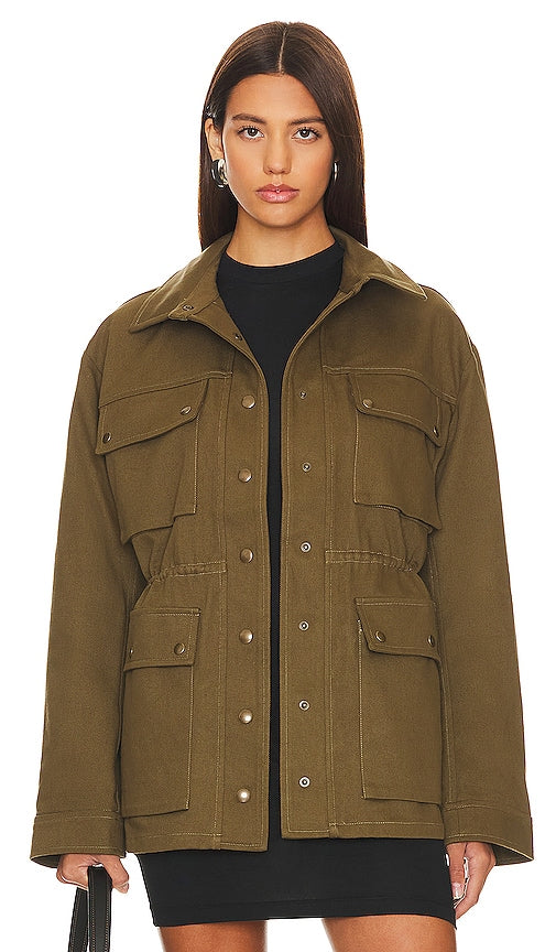 Tularosa Hadley Jacket in Olive - Veste Tularosa Hadley en olive - Tularosa Hadley 橄榄色夹克 - Tularosa Hadley Jacke in Oliv - Tularosa 해들리 자켓 - Giacca Tularosa Hadley in oliva