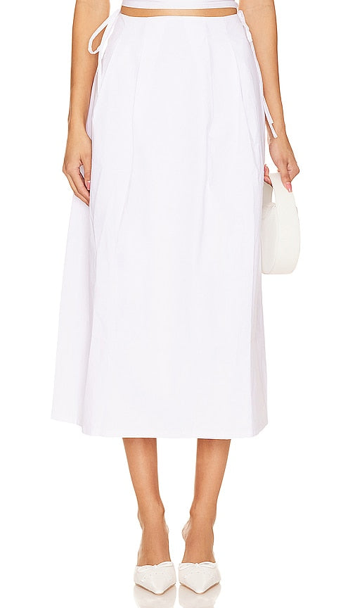 Tularosa Jess Maxi Skirt in White - Jupe longue Tularosa Jess en blanc - Tularosa Jess 白色长裙 - Tularosa Jess Maxirock in Weiß - Tularosa JESS 맥시 스커트 - Gonna lunga Tularosa Jess in bianco